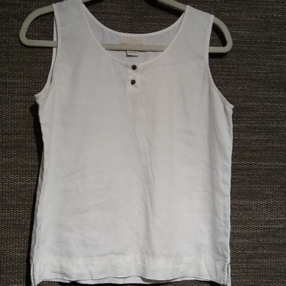 J Jill small linen tank
